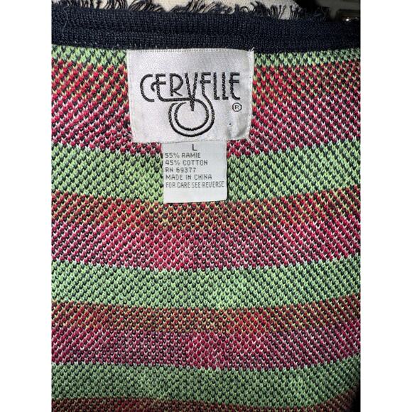 Cervelle vintage cherry cardigan - size Large - Picture 11 of 11